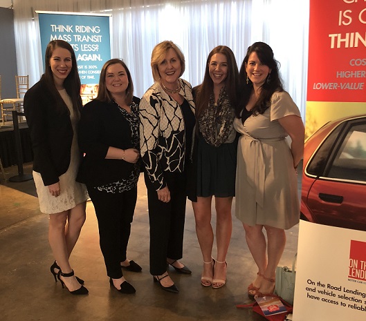 The Dala Communications team volunteers at On The Road Lending's Road Trip! fundraiser