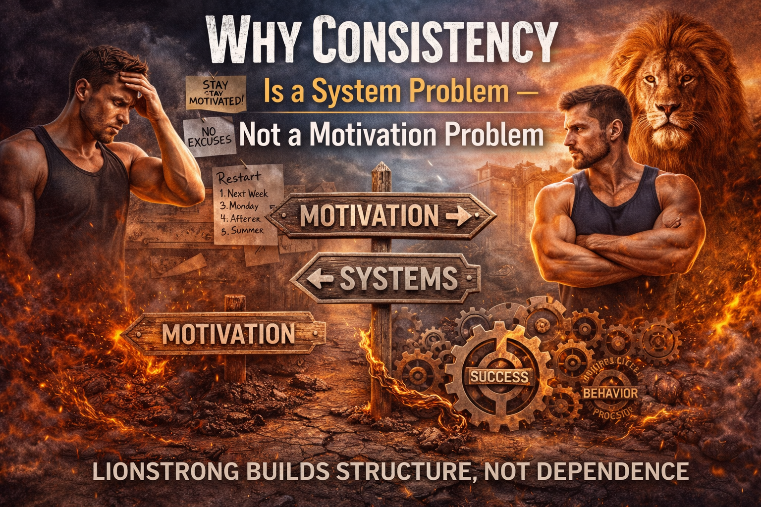 Why Consistency Is a System Problem — Not a Motivation Problem