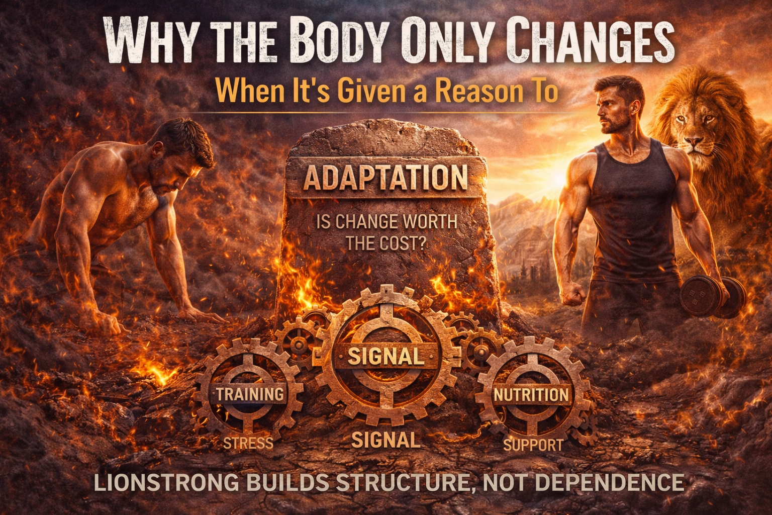 Why the Body Only Changes When It’s Given a Reason To