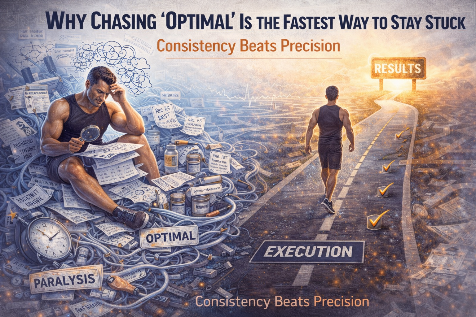 Why Chasing “Optimal” Is the Fastest Way to Stay Stuck
