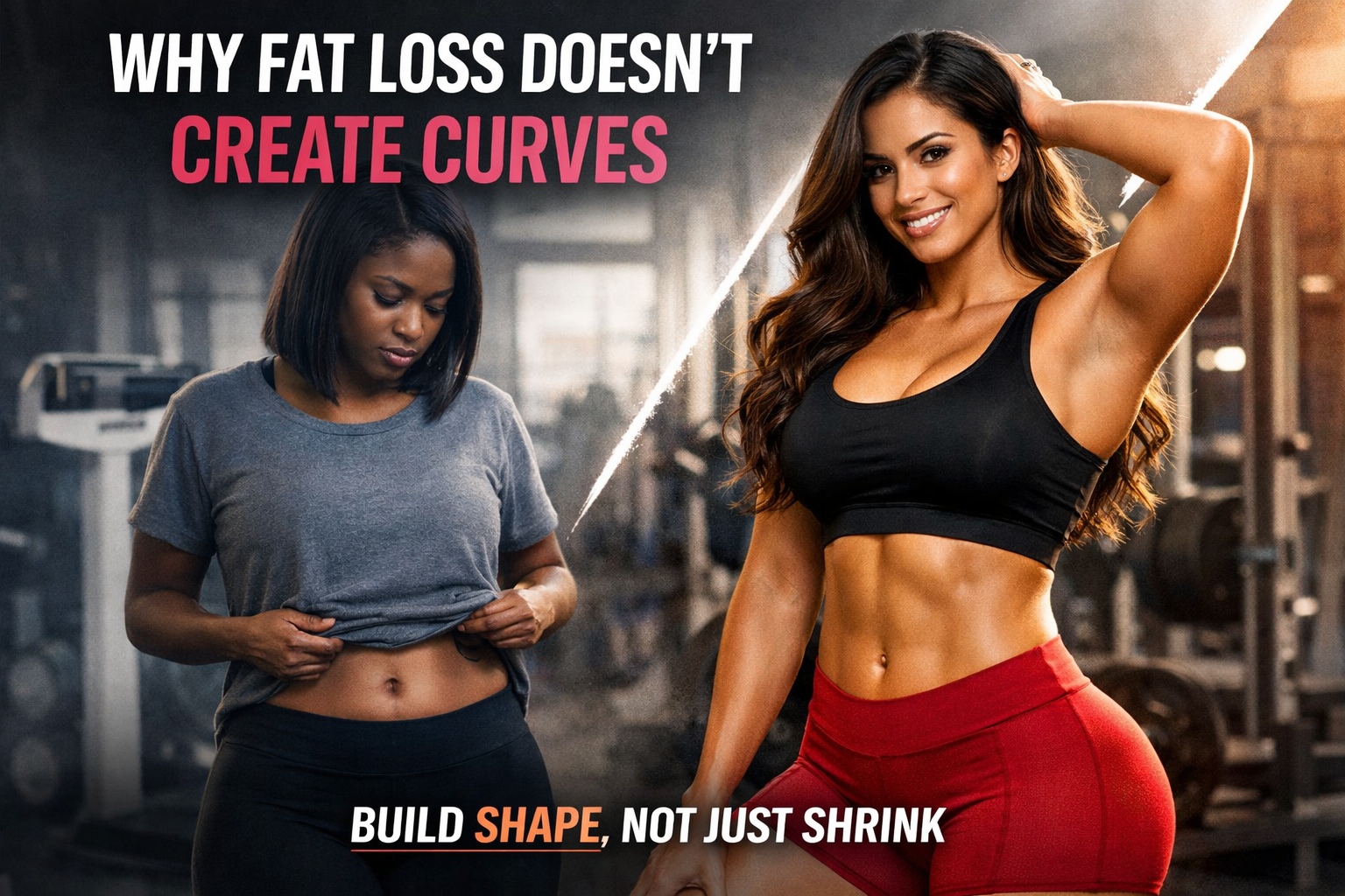 Why Fat Loss Doesn’t Create Curves | Build Shape the Right Way