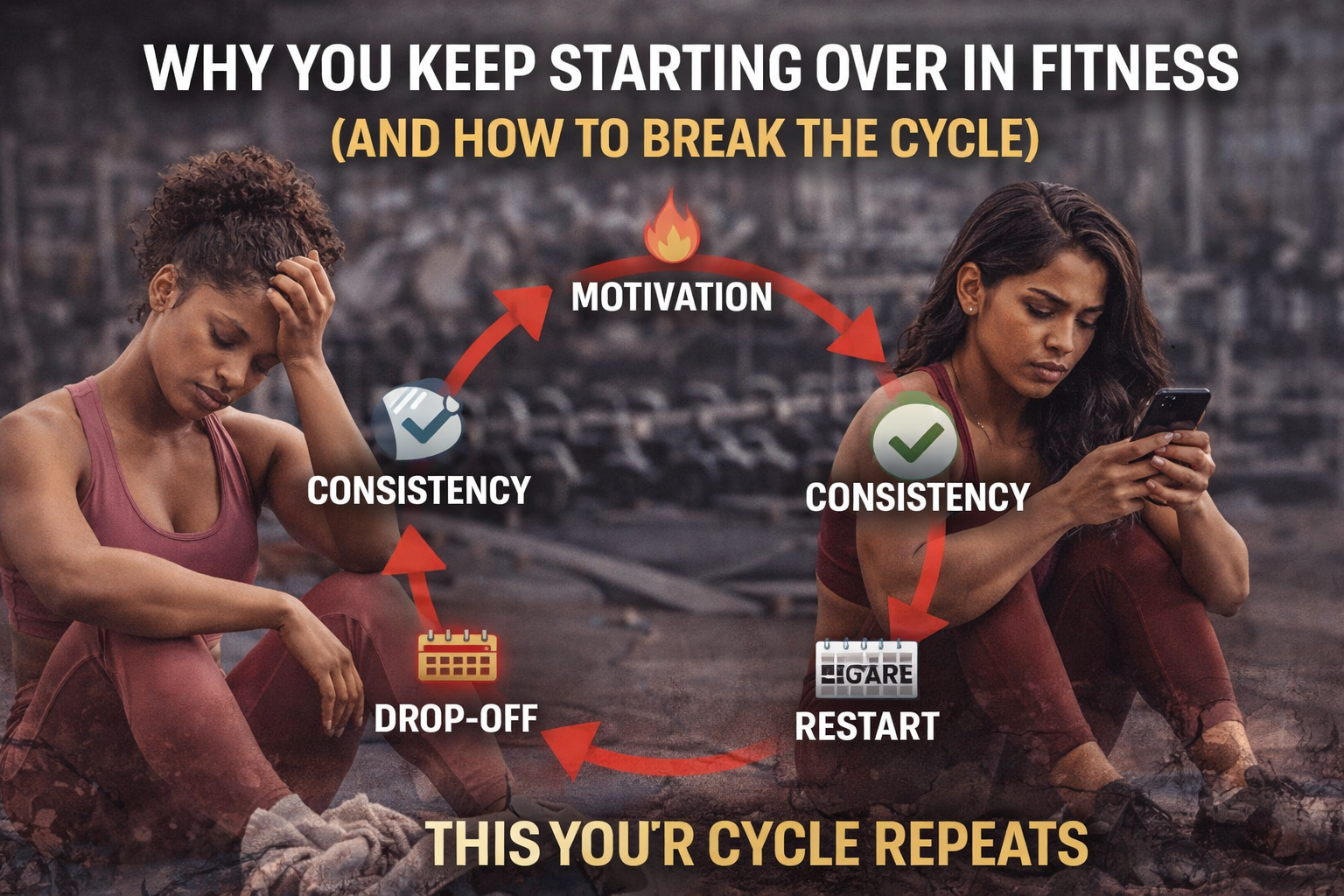 Why You Keep Starting Over in Fitness (And How to Break the Cycle)