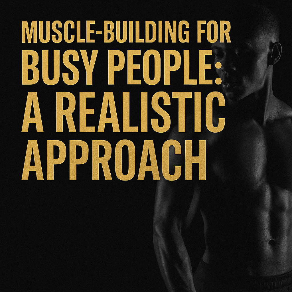 MUSCLE-BUILDING FOR BUSY PEOPLE: A REALISTIC APPROACH
