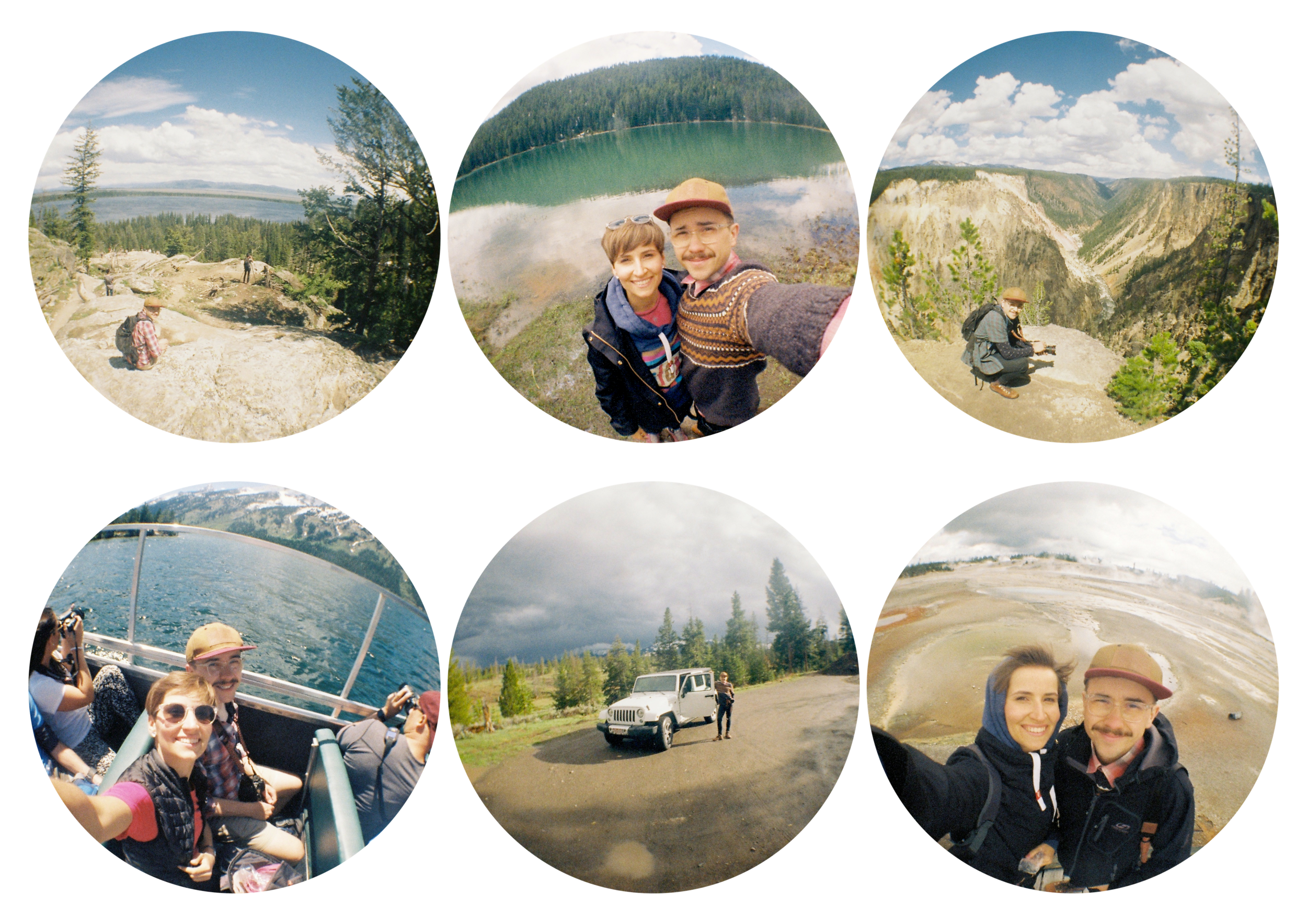 The Yellowstone from the fish-eye’s perspective; photos by Zuzi