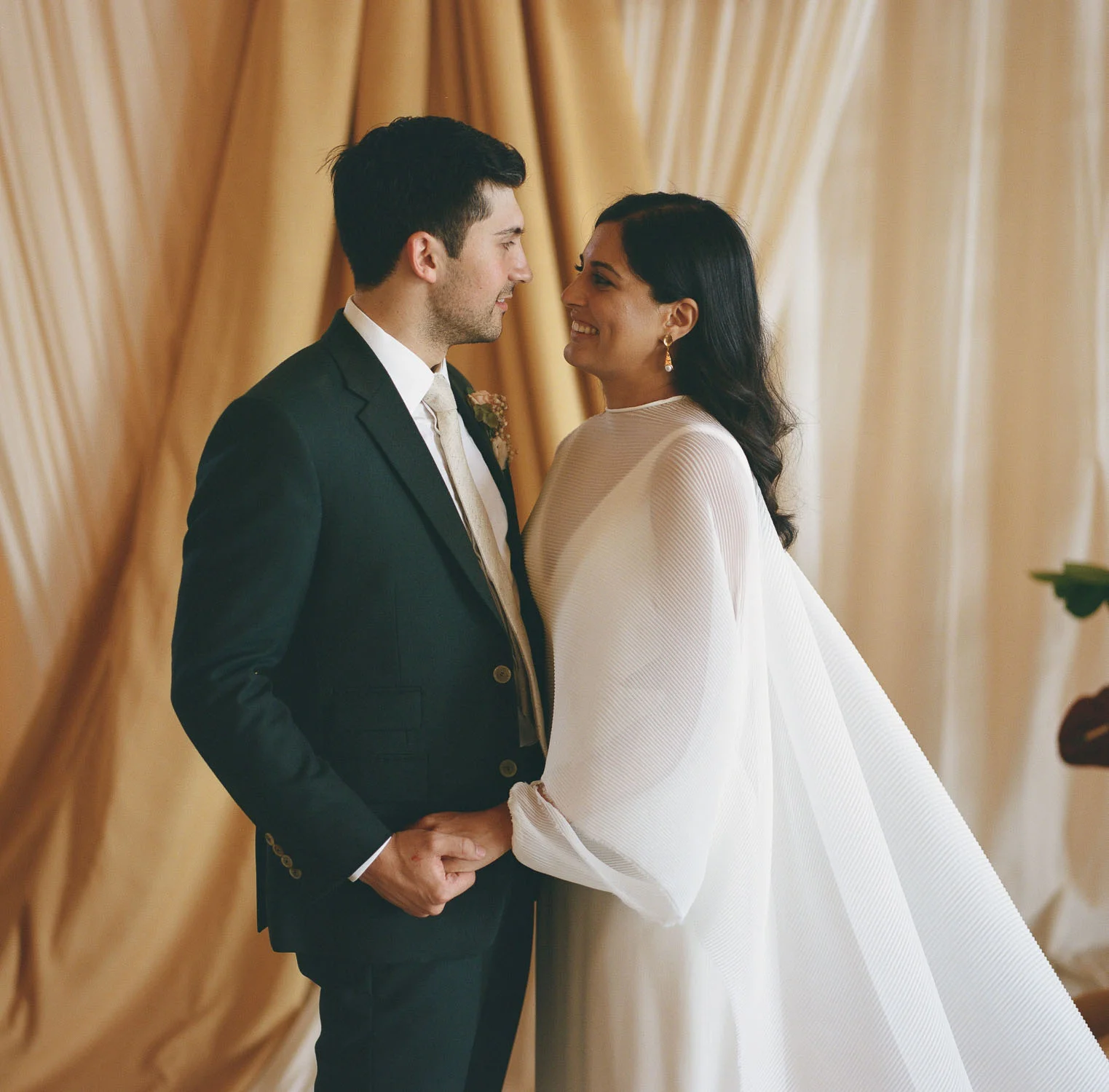 Modern Minimal Wedding Ceremony London