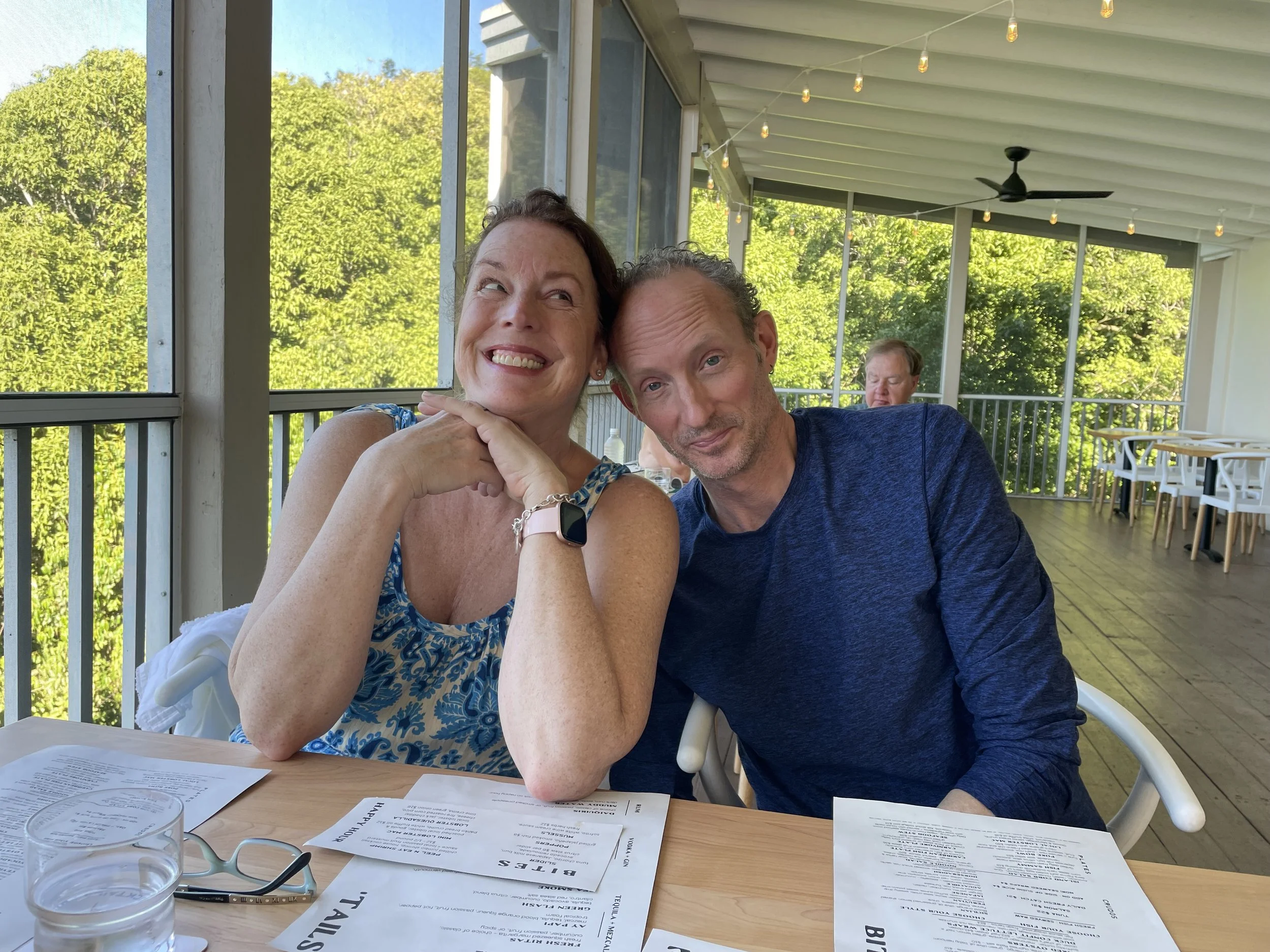 Kim and Dave