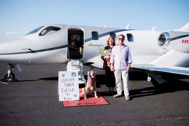 After our incredible journey around the world, we landed the #HondaJet back in #Pensacola. Read about our homecoming and final reflections on the blog. Link in bio. 🌏✈️