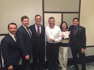 We learned so much from our expert instructors! A huge thank you to Master Sommeliers from left to right: Juan Gomez, Jack Mason, Andrew McNamara (Chairman), and George Miliotes. 