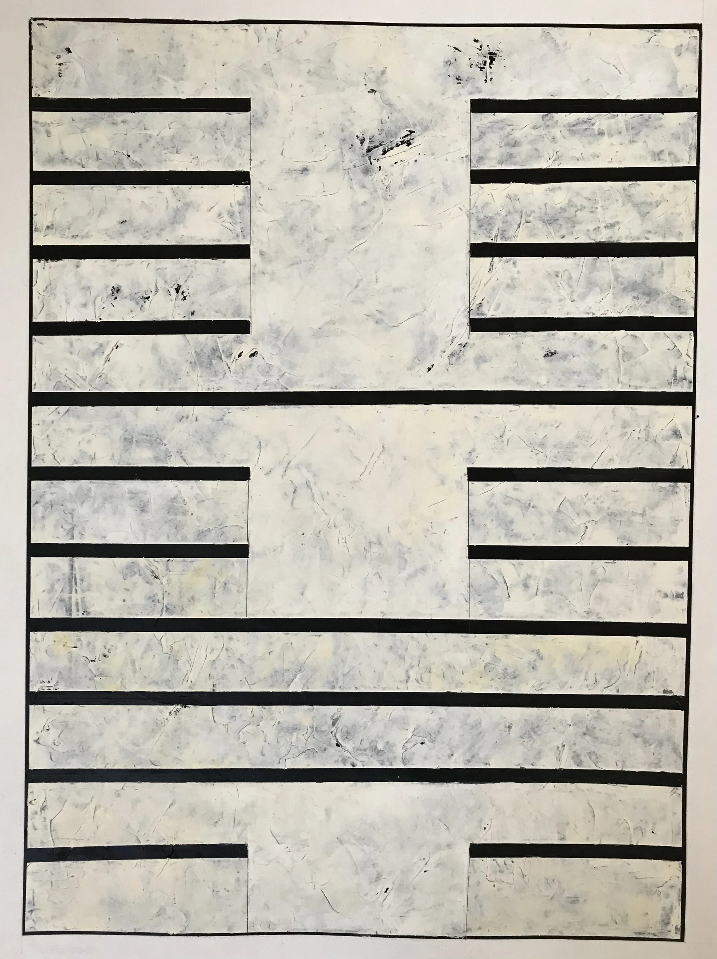 Crockett:Hidden Exponentials (white):Variation on Deliverance:Oil on paper:27x35.1800.jpeg