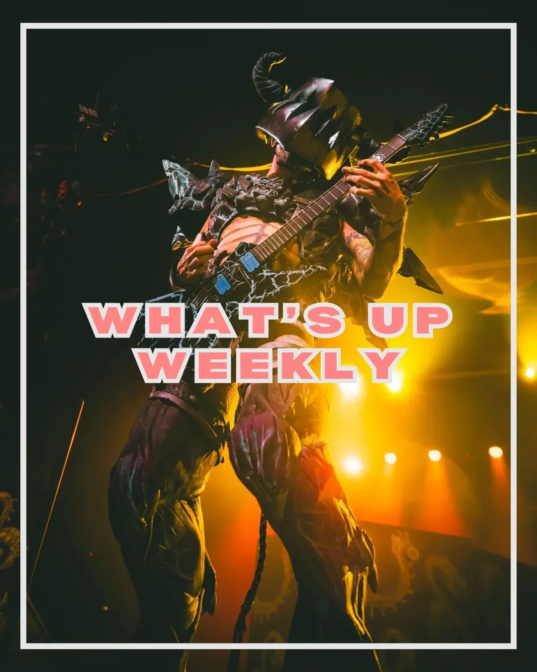 Hey everyone! This week @halestormrocks and @gwar keep the energy going as they continue on their tours! WOO! 🤘🎸