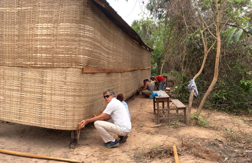 Adding New Walls To A Rural School 