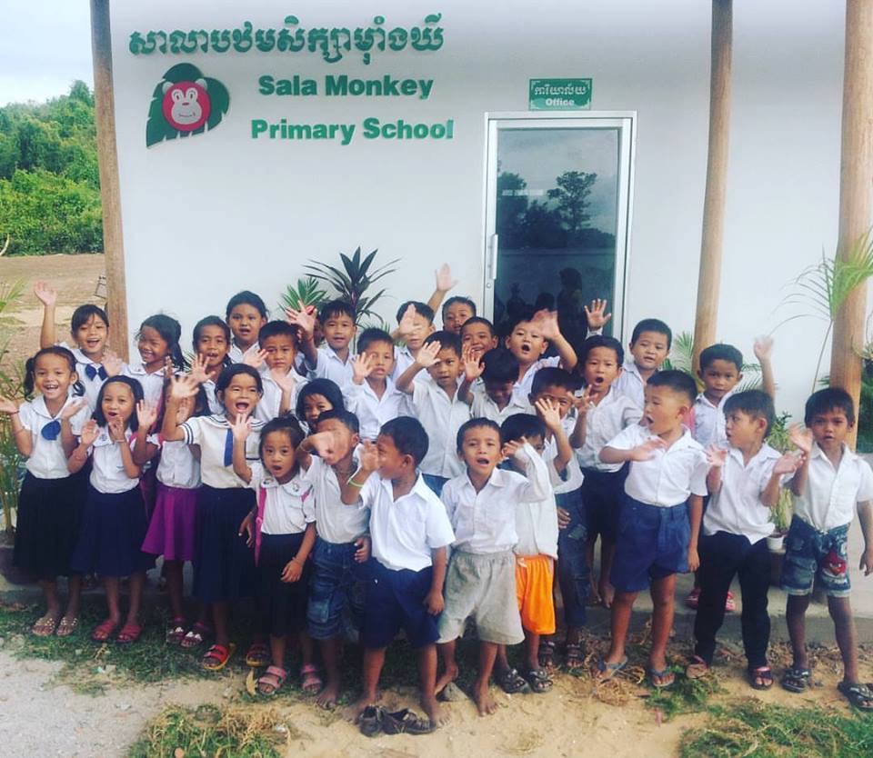 Sala Monkey School, Kep