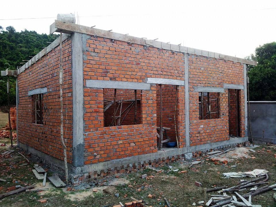 Building two classrooms for Sala Monkey School