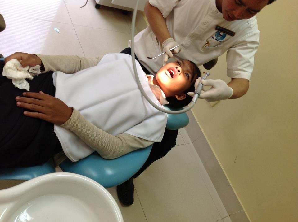 Dental work in Siem Reap