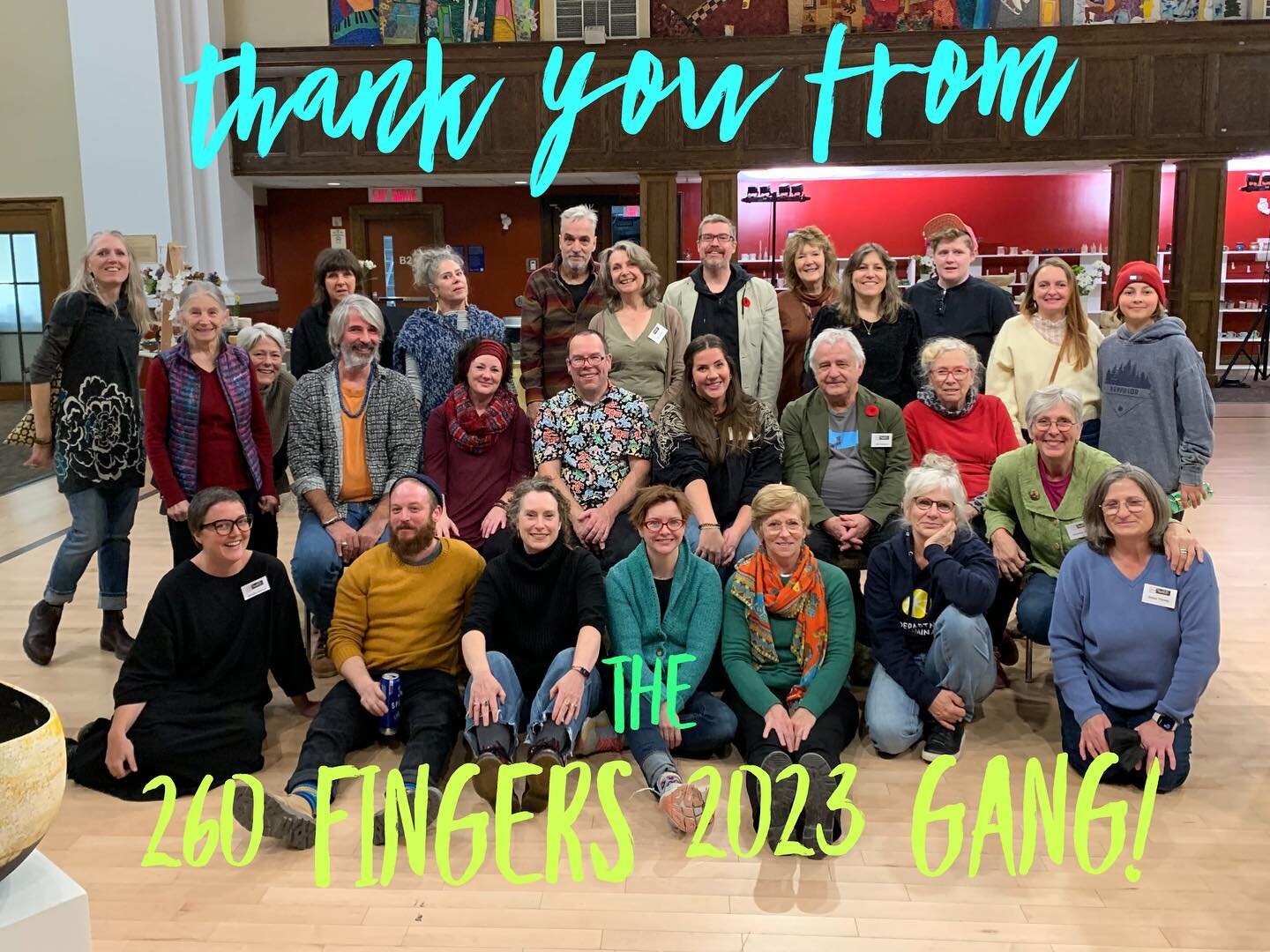 Thanks to all our customers, helpers and loved ones. 260Fingers2023 was a mother successfully show for us because of you. See you again next year! #260Fingers2024