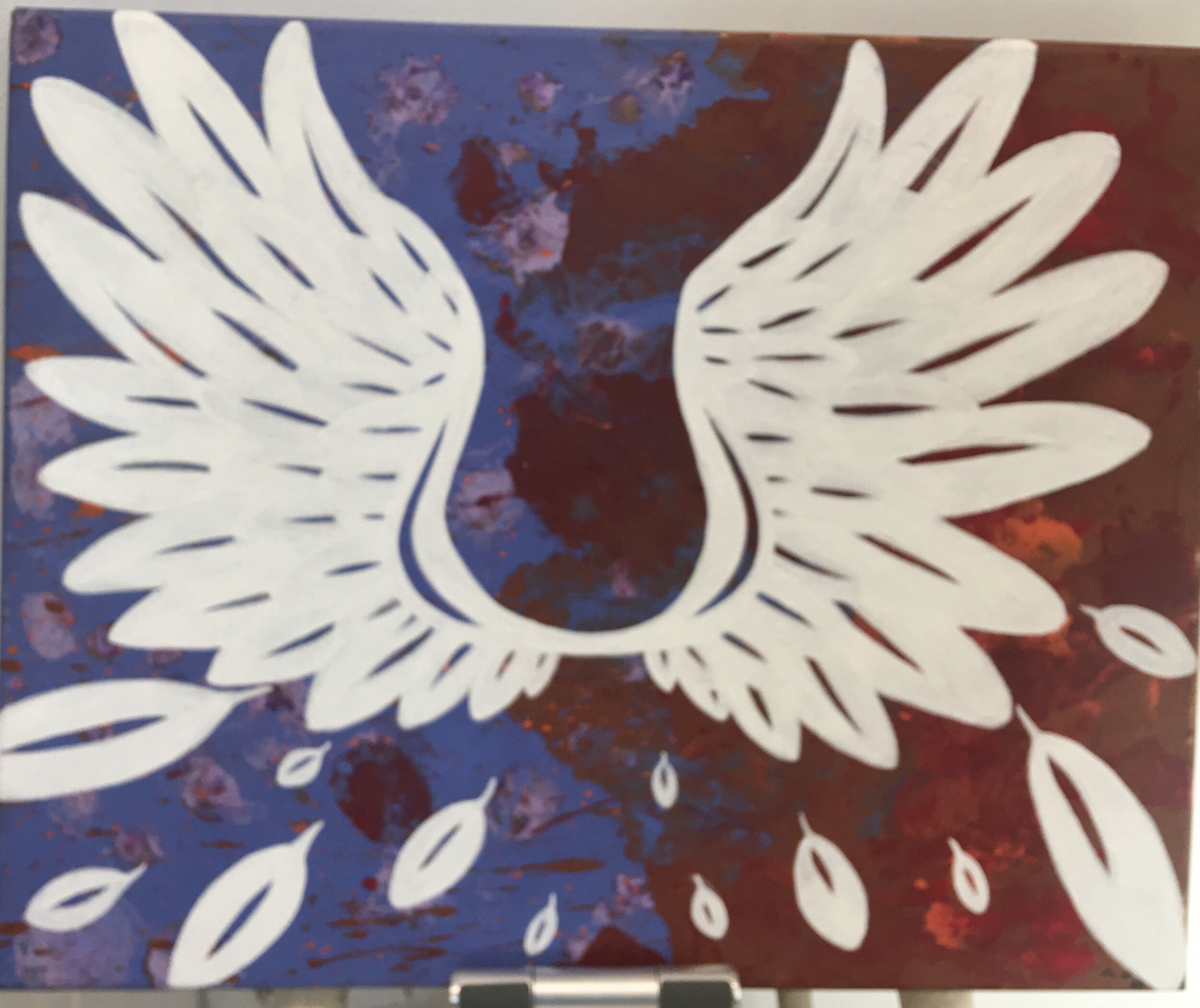 "Displaced Angel Wings"