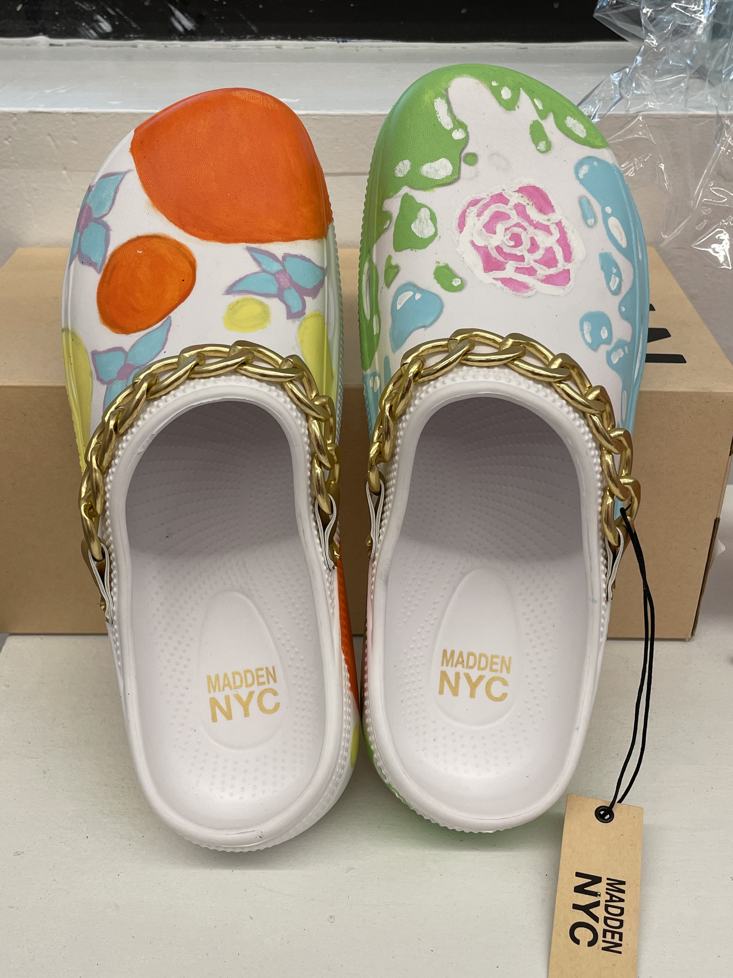 Splash and Pedals Crocs