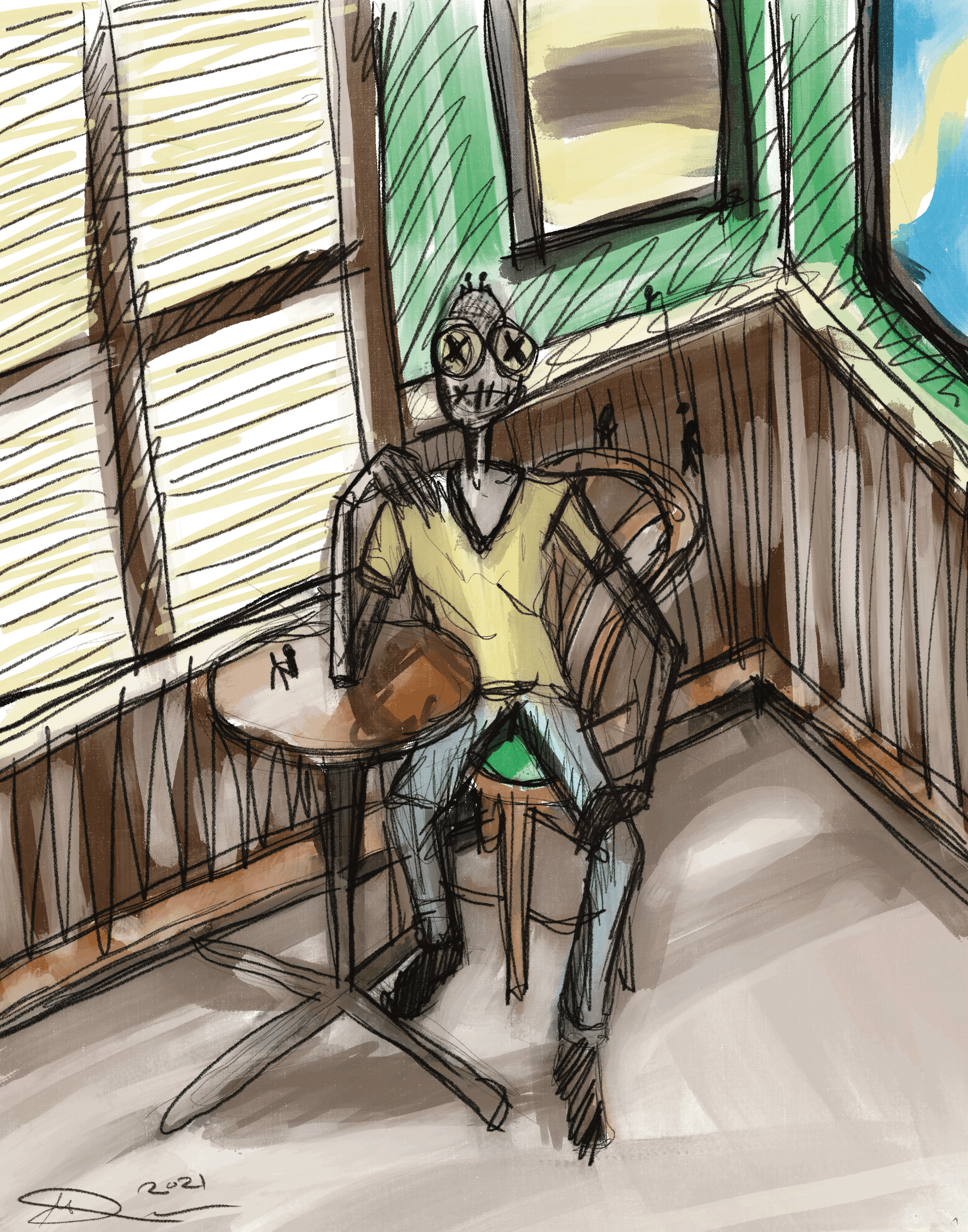 At the Coffee Shop