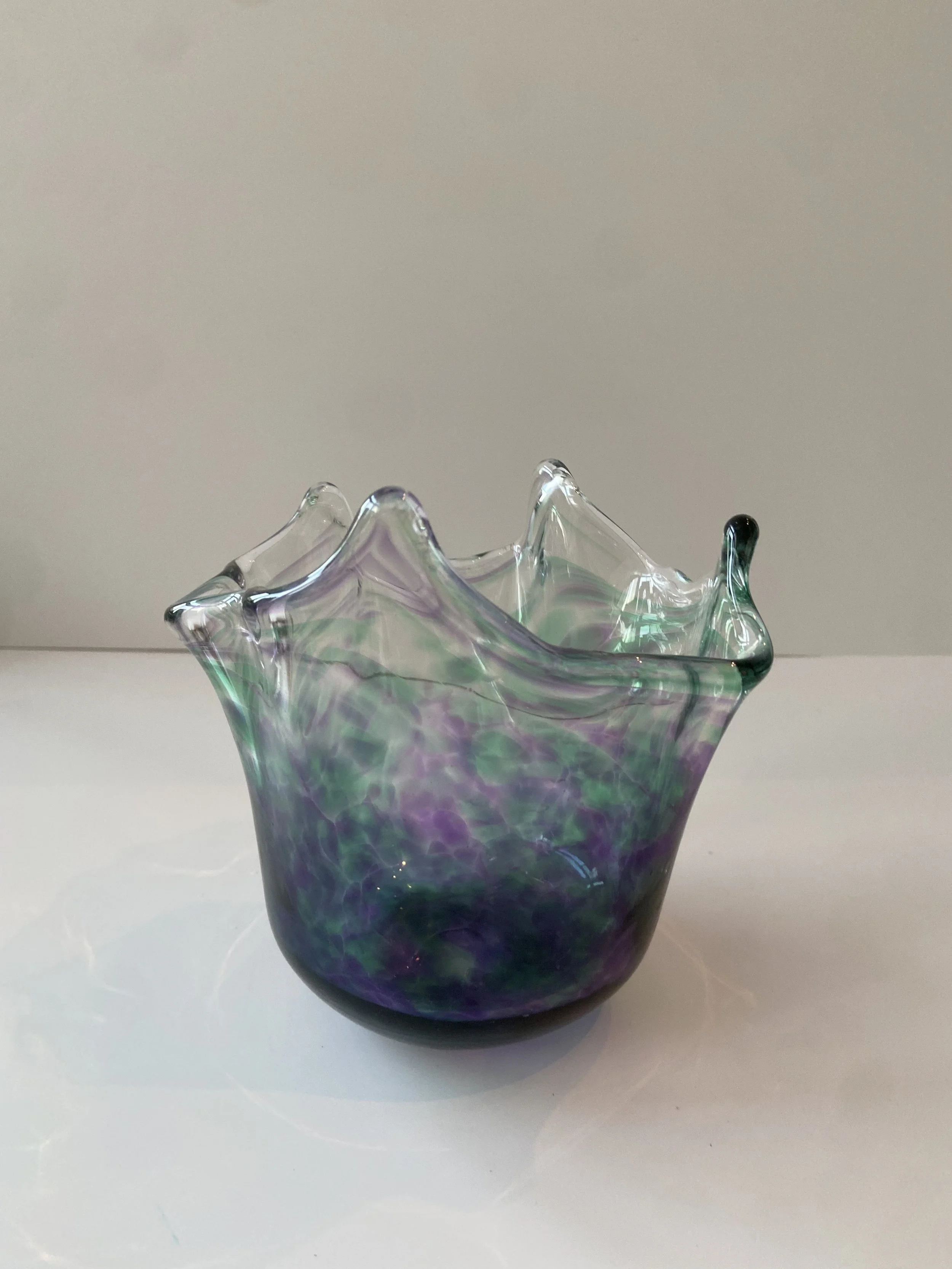 Midnight Venetian Hankerchief