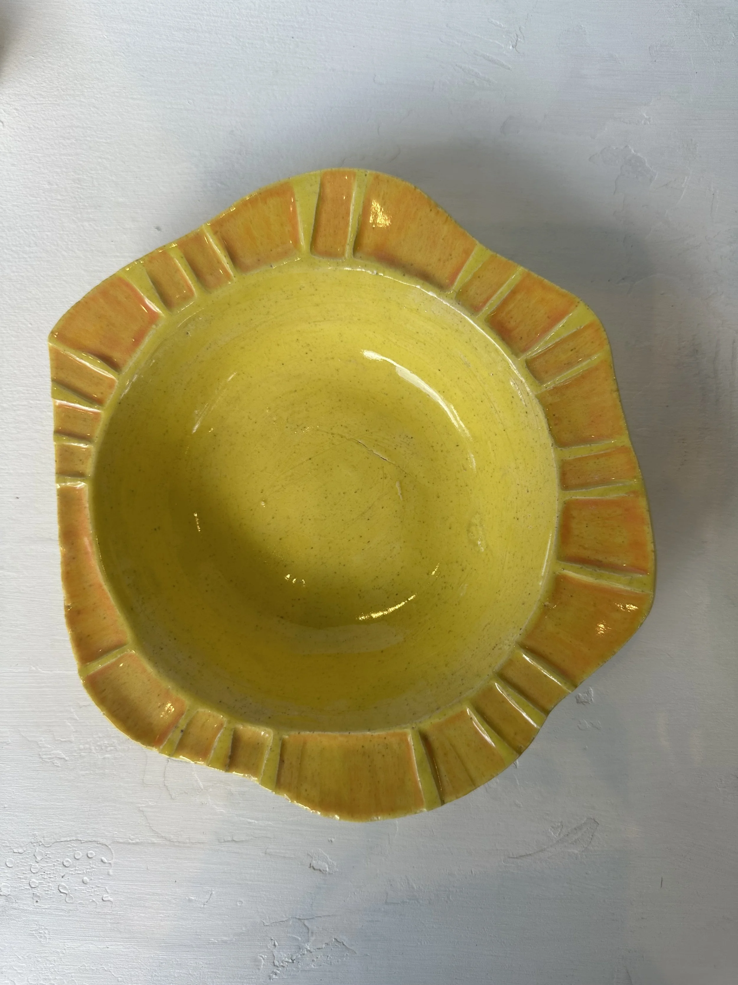 Yellow Big Bowl
