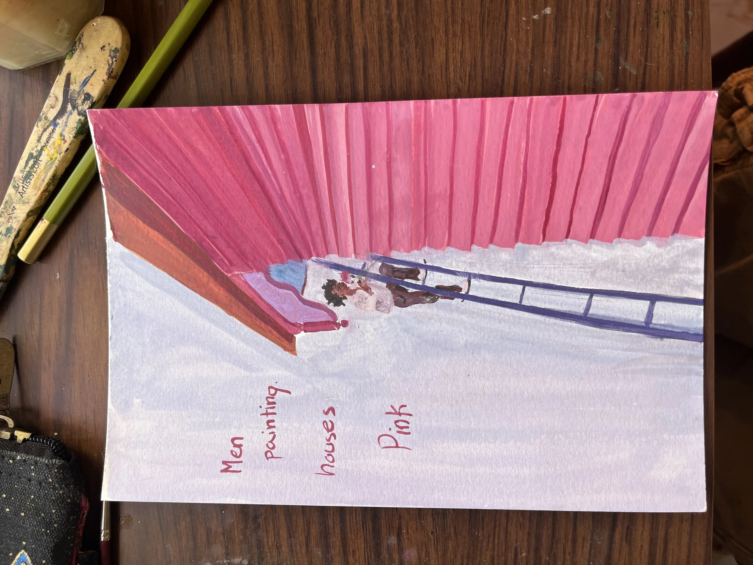 Painting Houses Pink