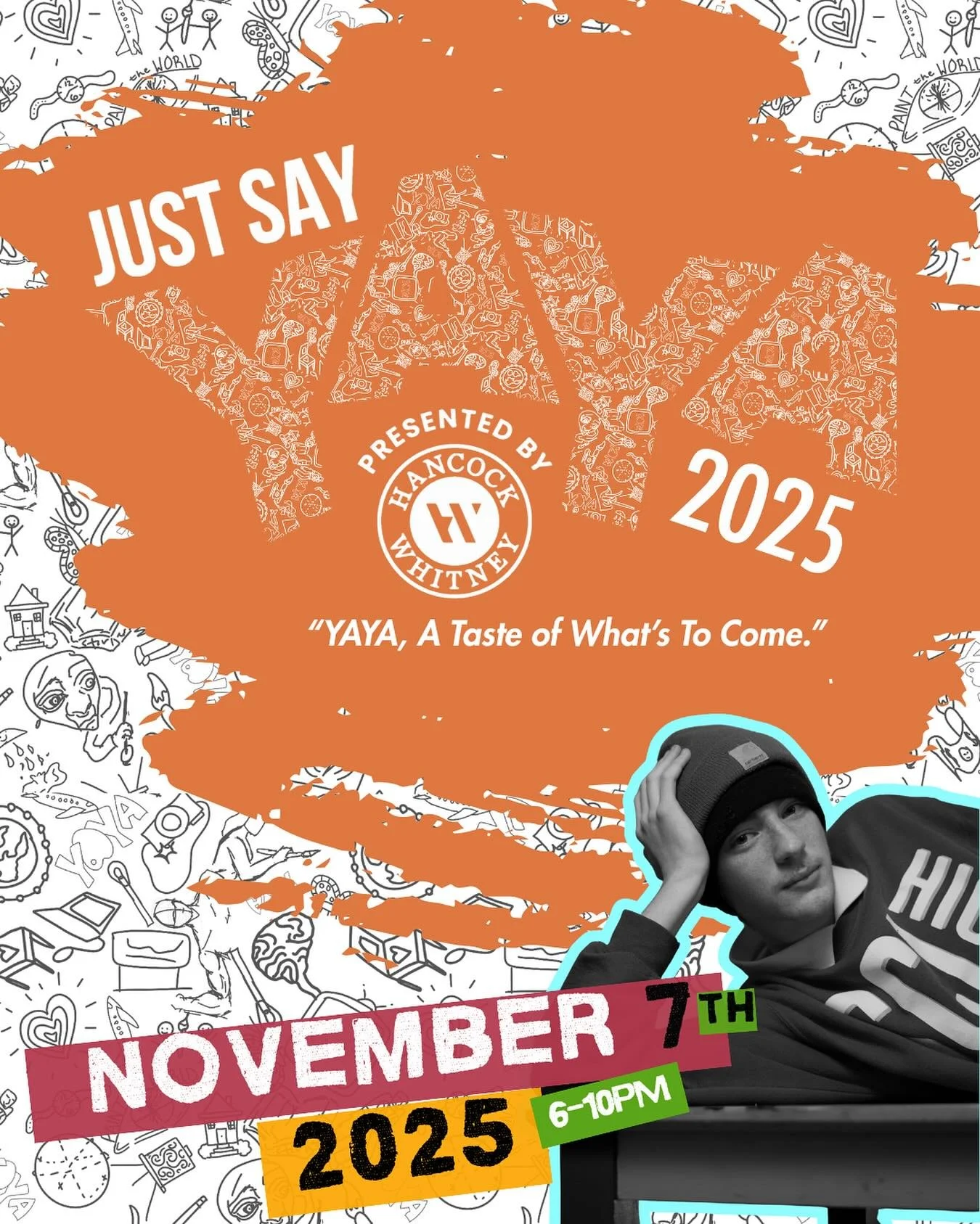 Hey ya! Don&rsquo;t be selfish #repost and #share our event so your family and friends can join in on the fun. &ldquo;Just Say YAYA: A Taste of What&rsquo;s to Come&rdquo; see ya November 7th. 🧡