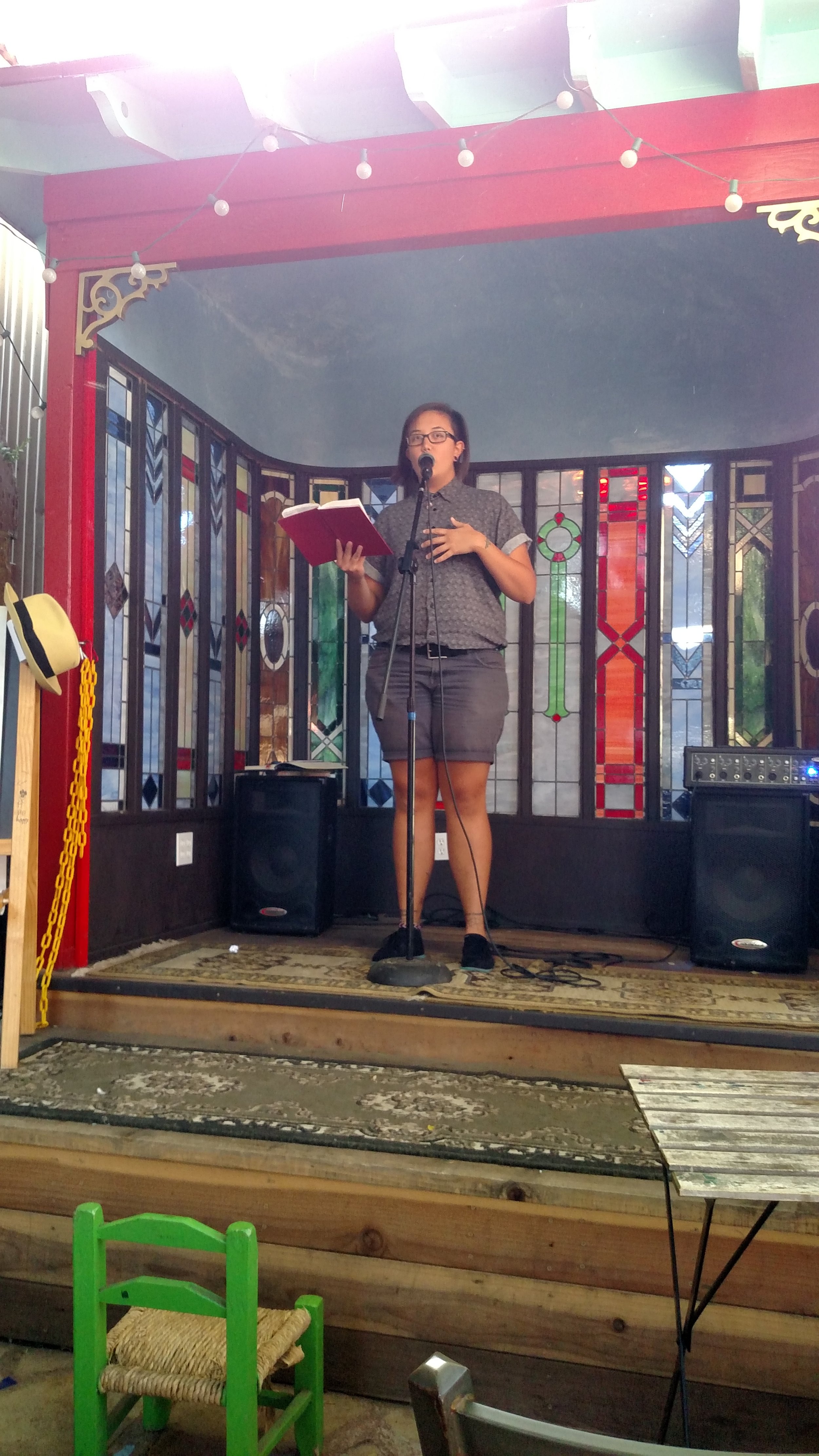 @ Hitched in Los Angeles, CA, at Holy Grounds Coffee and Tea. 2015.
