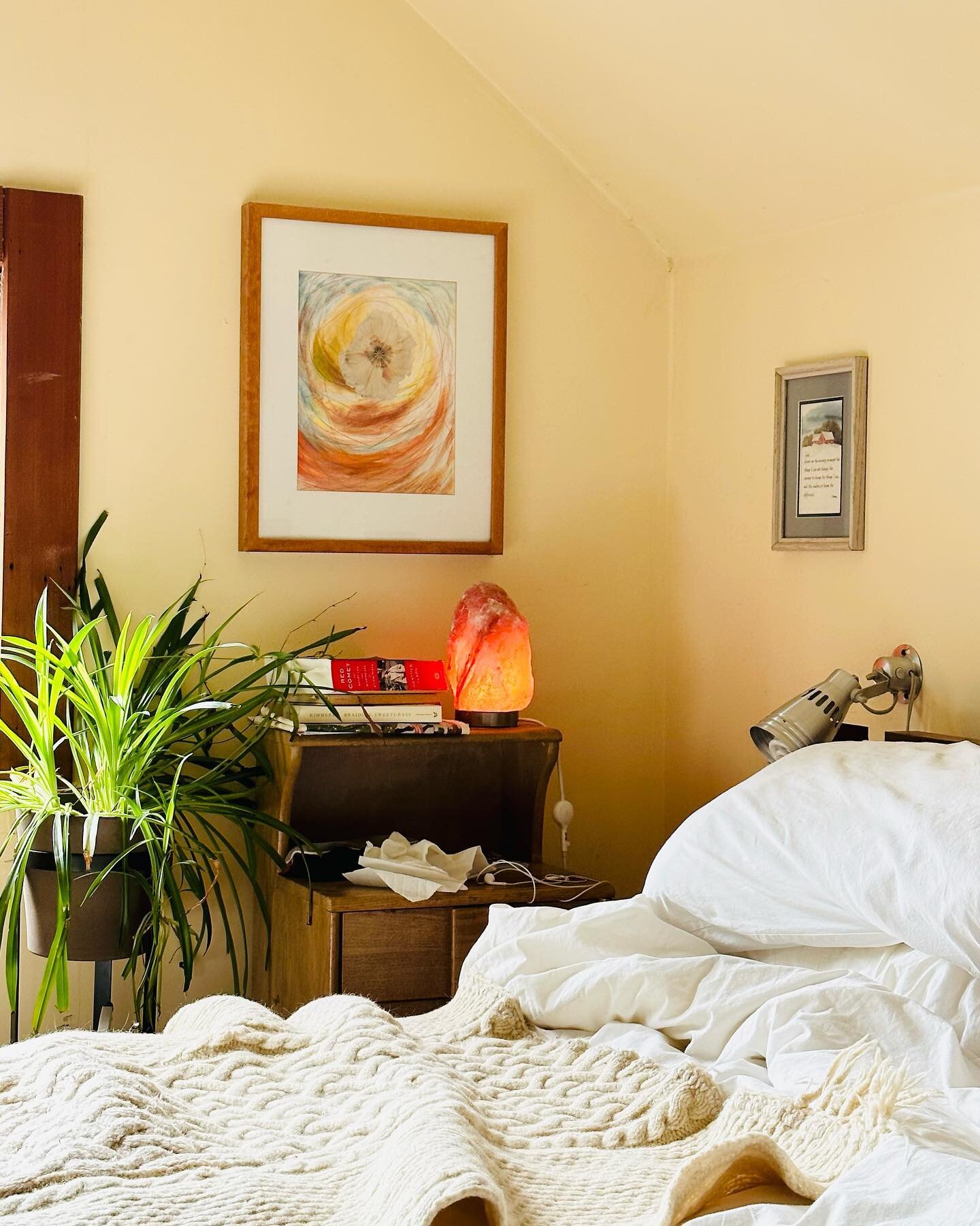 Loving how this piece is displayed! Nothing makes my heart sing like my work in a happy home.