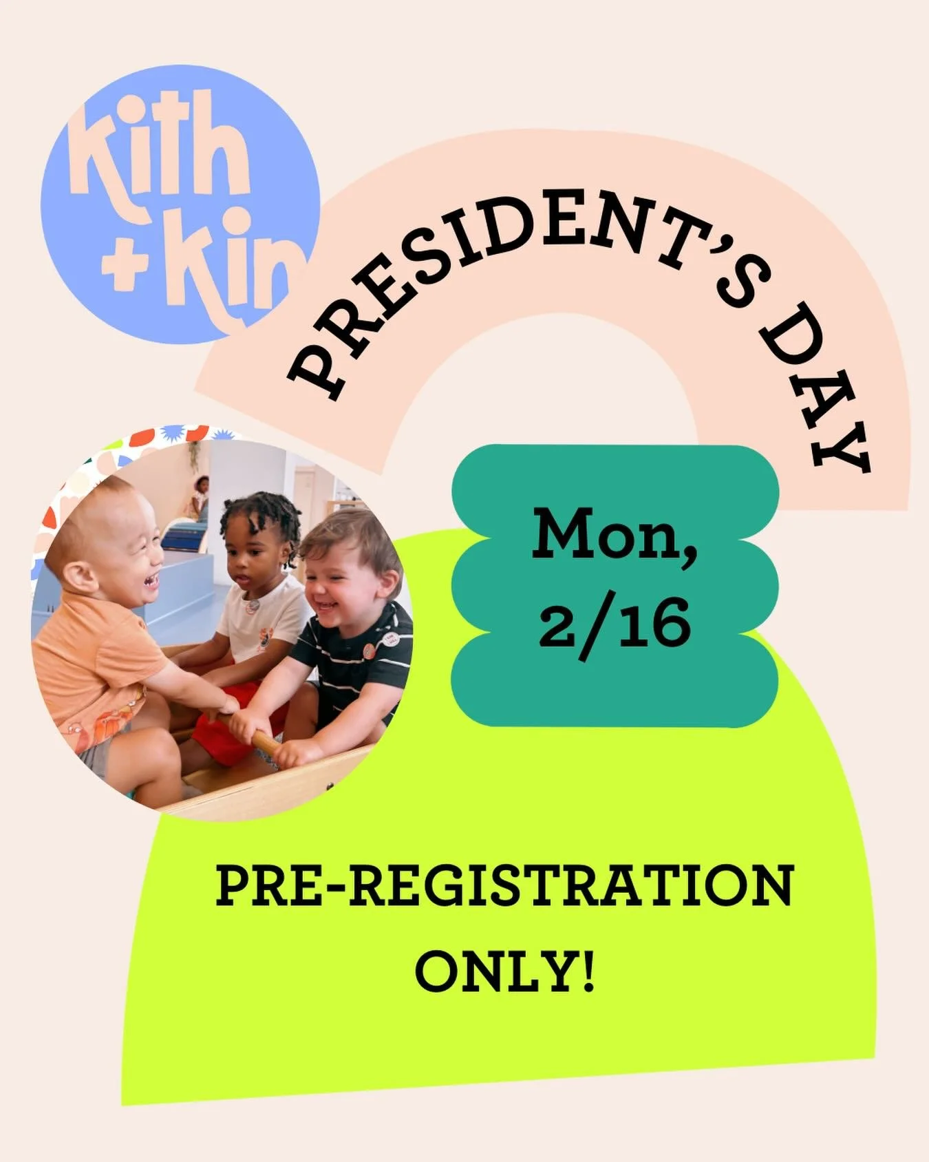 Schools are off and we&rsquo;re here for play! Please book ahead (members, you too!) so we can keep our guest count under control. 🤗