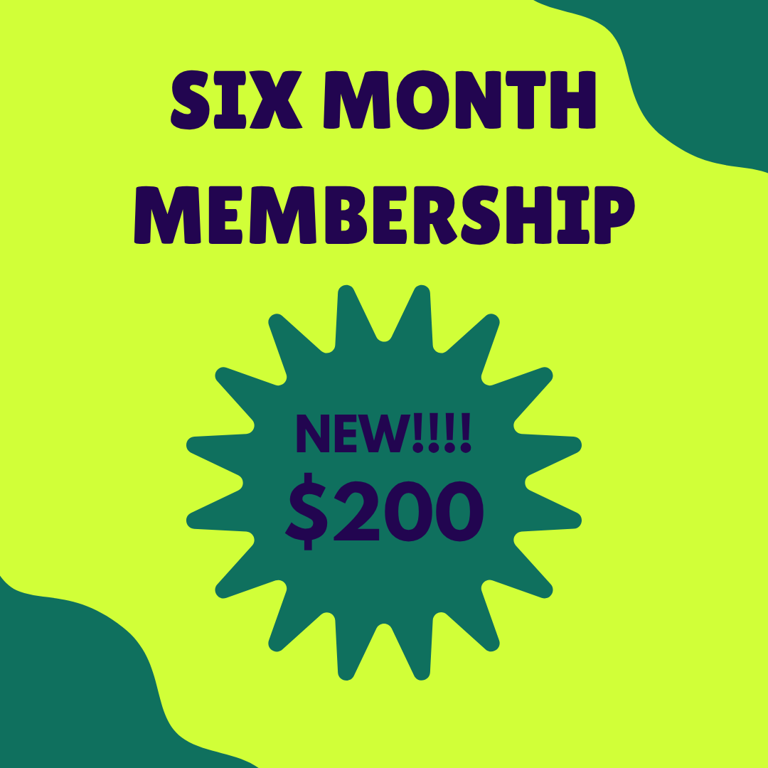 6-Month Membership (Black Friday Only)
