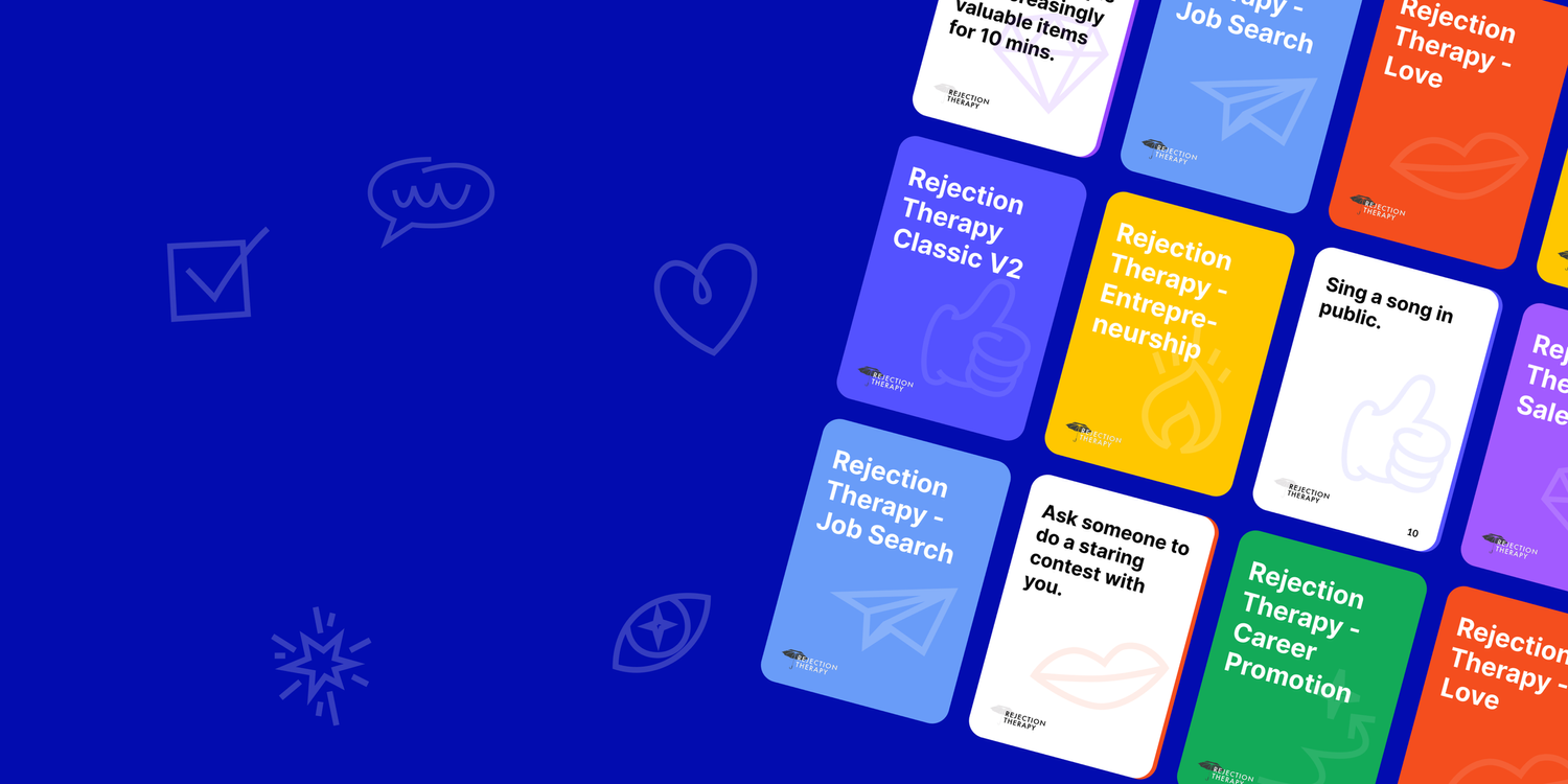 Rejection Therapy - Card Game — Rejection Therapy