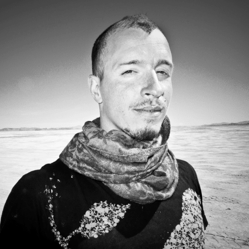 Forest Stearns is a prolific visual artist, educator, and facilitator. He joined the LATE NITE ART team as a lead facilitator in 2016. From art galleries to spaceships, there is nothing Forest won’t draw upon. As an "Illustrator for Space" at Planet Labs, a SF Aerospace Company, Forest has illustrated over 150 of Earth's orbiting satellites. Yep. Satellites. He also directs Planet Lab's exciting Artist in Residence program. Known as DRAWEVERYWHERE , his portfolio spans from stylized calligraphy and huge murals to virtual reality and industrial design. Previously, Forest served as the Art Director for DeviantArt , the largest online art gallery and community in the world. Forest draws inspiration from granting "creative permission," to everyone he meets - encouraging business executives, children, artists, and people everywhere to "let go of their fears and pick up the pen."