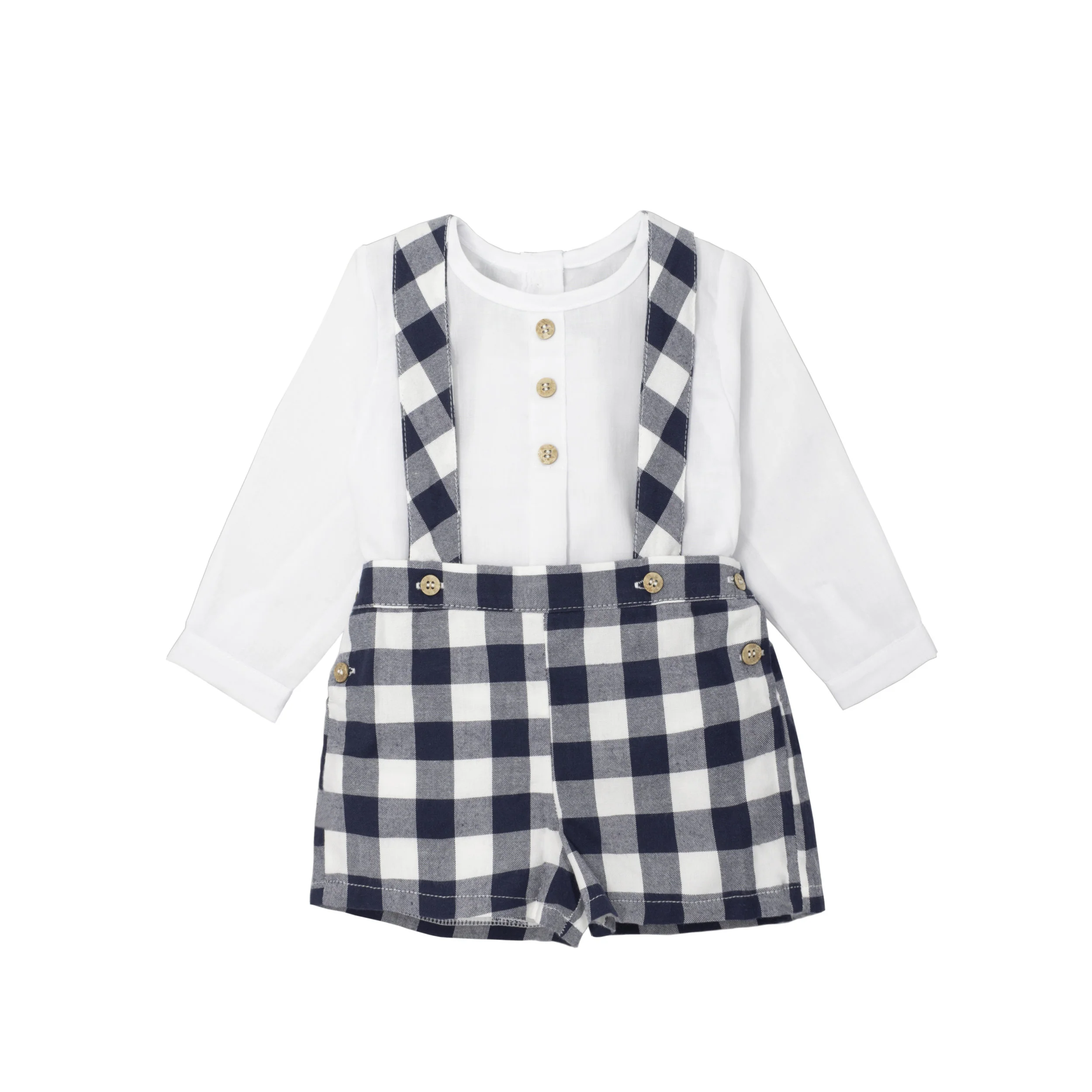 Navy Plaid Short Set.jpg