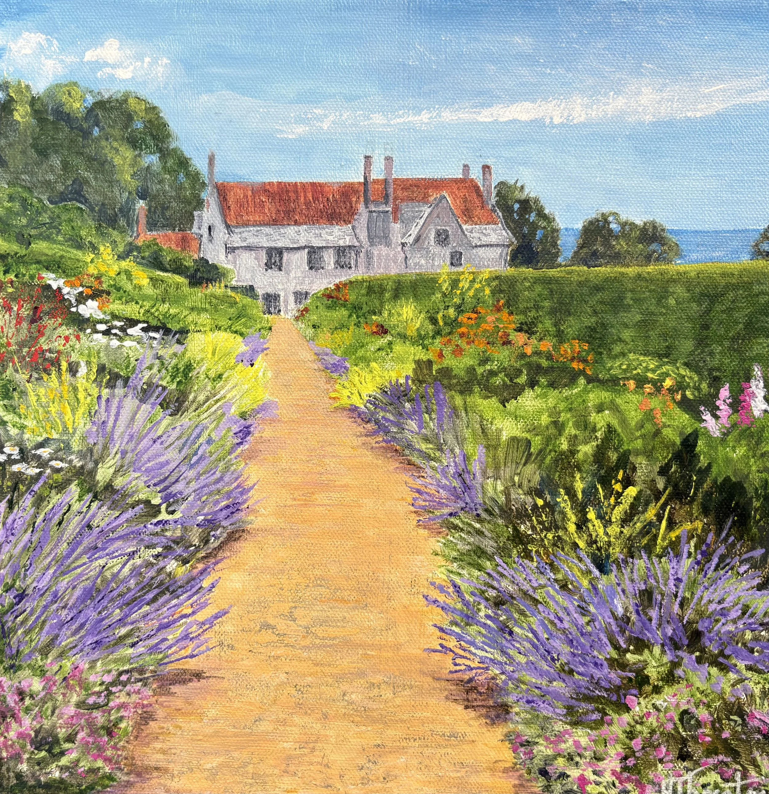 3) Heather Thornton - Mottistone Gardens - acrylic.jpeg