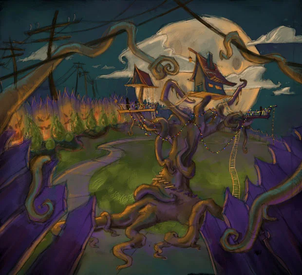 COLOR KEY. CONCEPT WORK HIDDEN OBJECT GAME. (click to see constrained resolution)