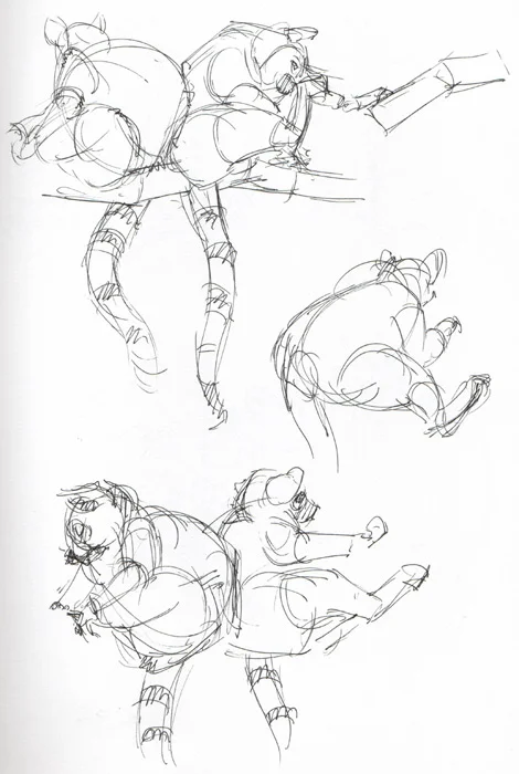 LIFE STUDIES. PEN ON PAPER.