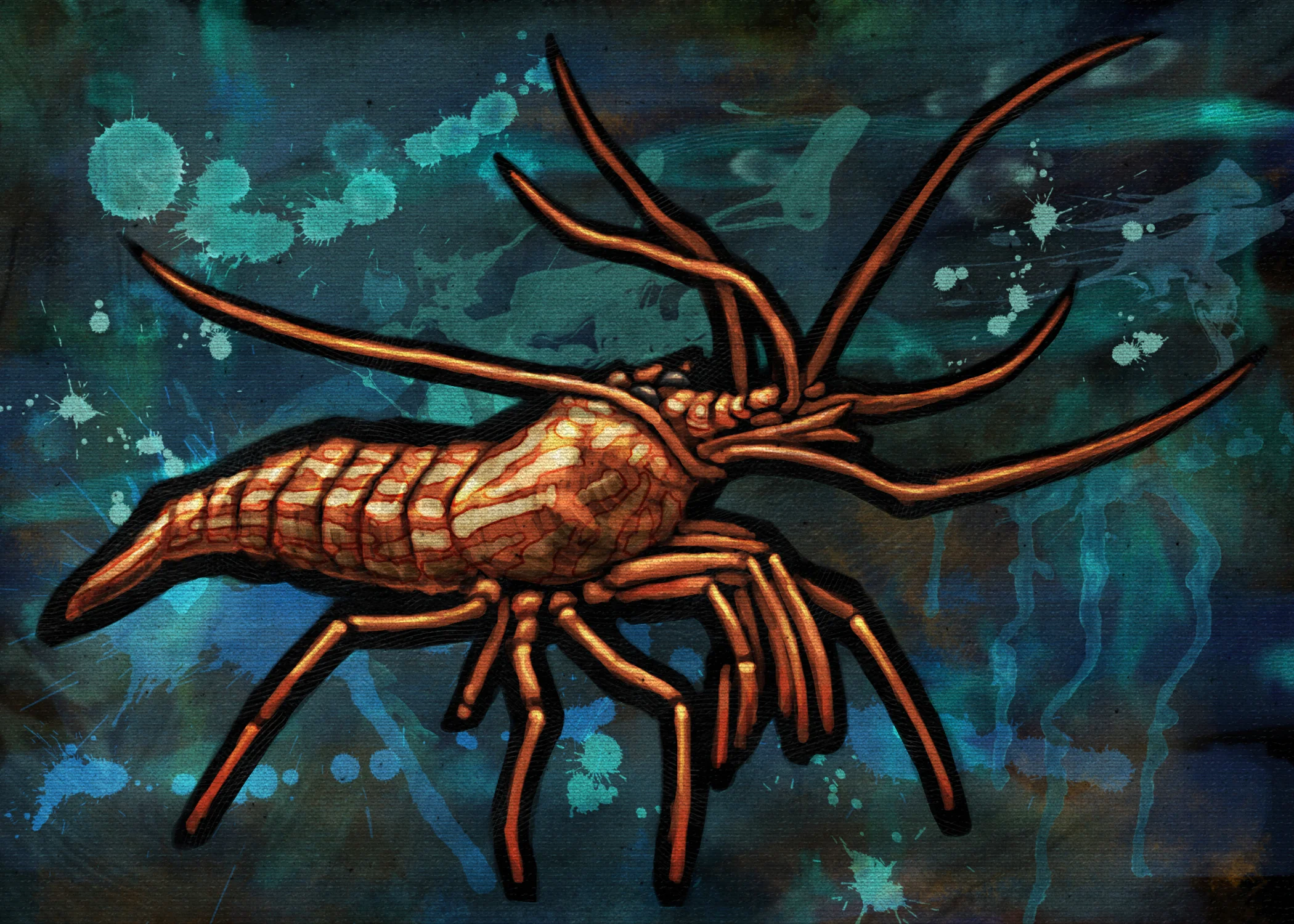 MIXED MEDIA. ACRYLIC AND DIGITAL. (click to see constrained resolution)