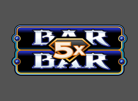 Double Bar Symbol with 5x Multiplier; win animation