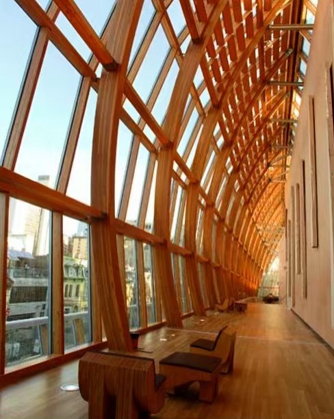 Gehry&rsquo;s AGO expansion. Alternatively put, the facade that feels like you&rsquo;re inside an immobile boat. // Image: unknown