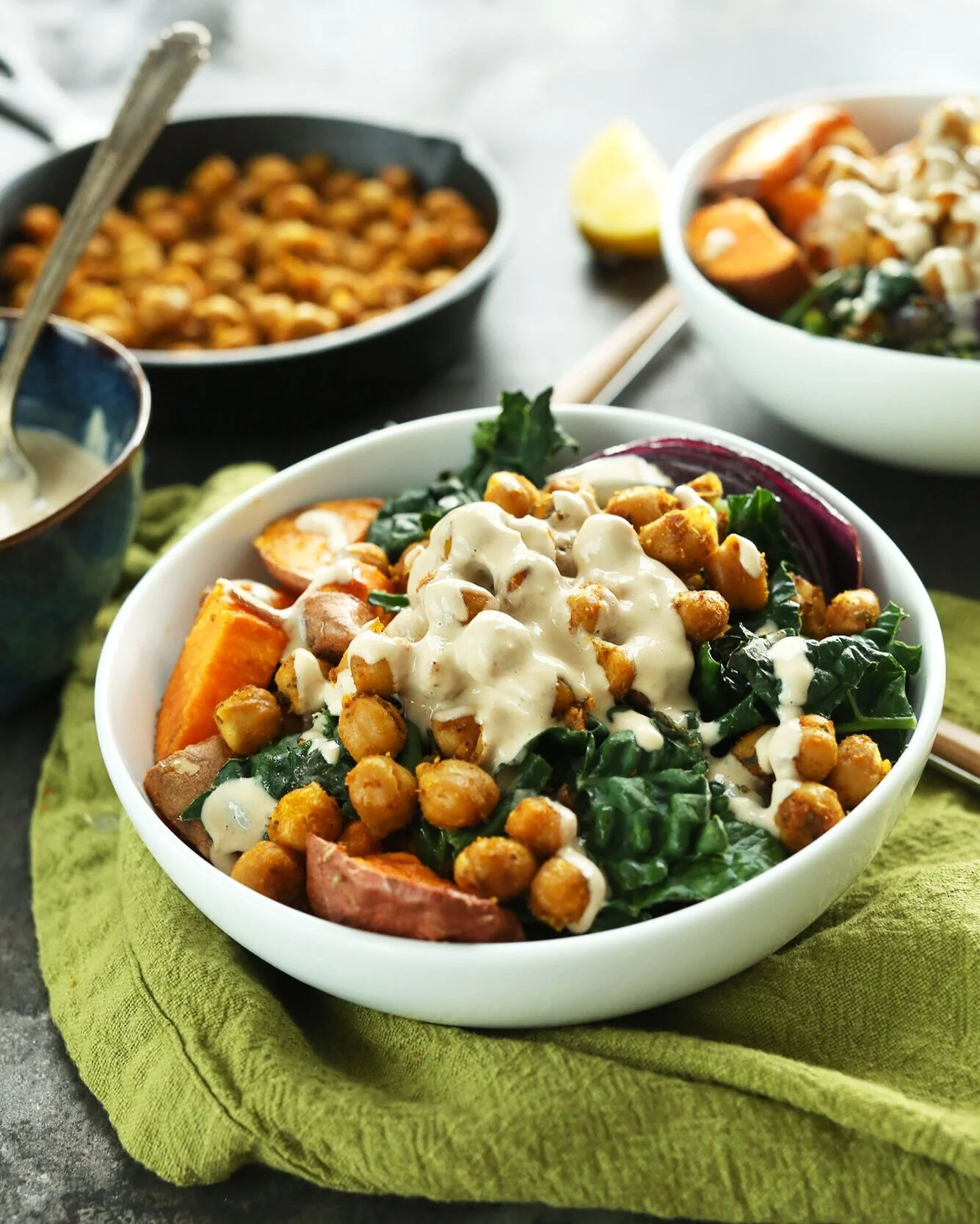Turmeric Chickpea Buddha Bowl