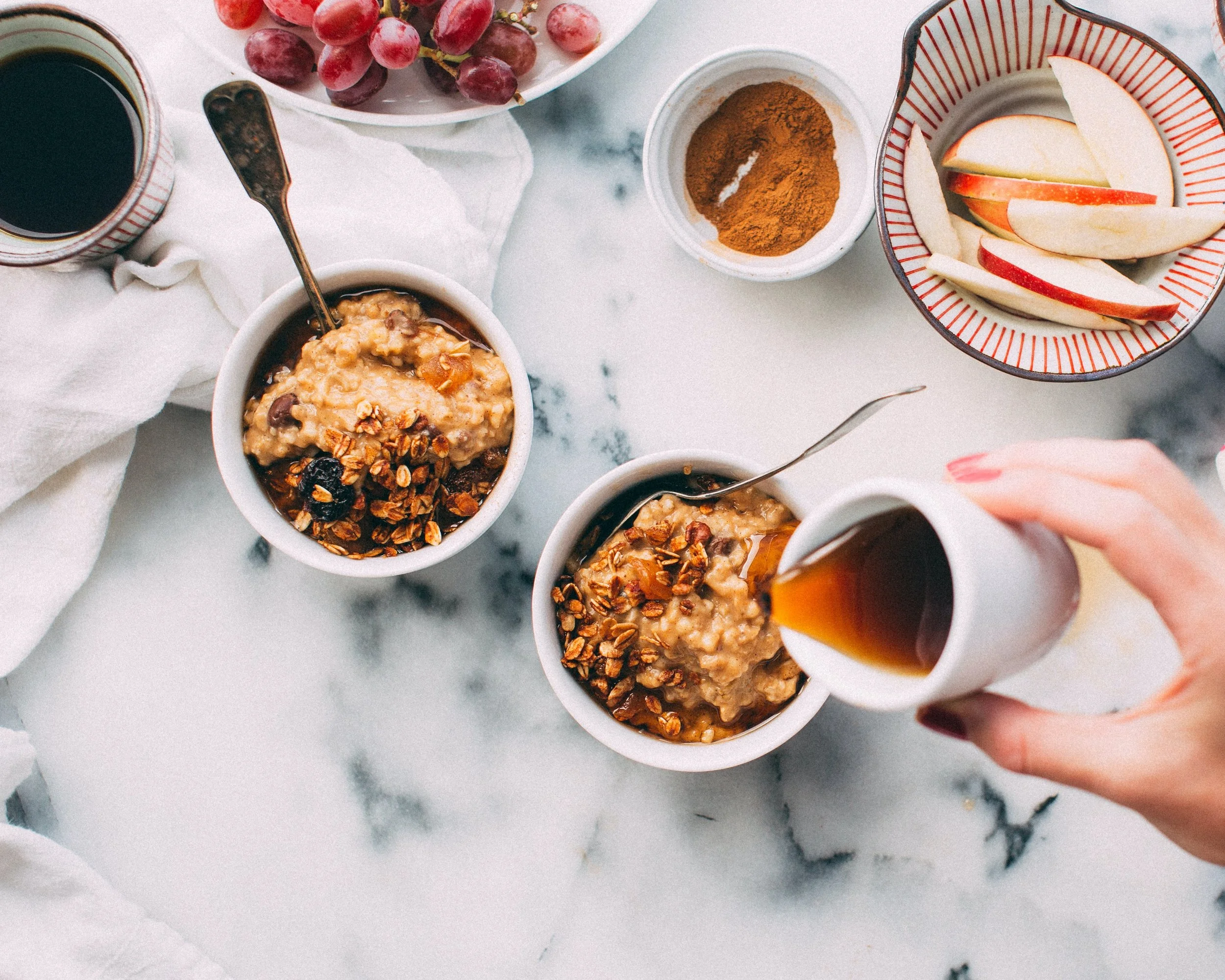 Maple Walnut Millet Porridge