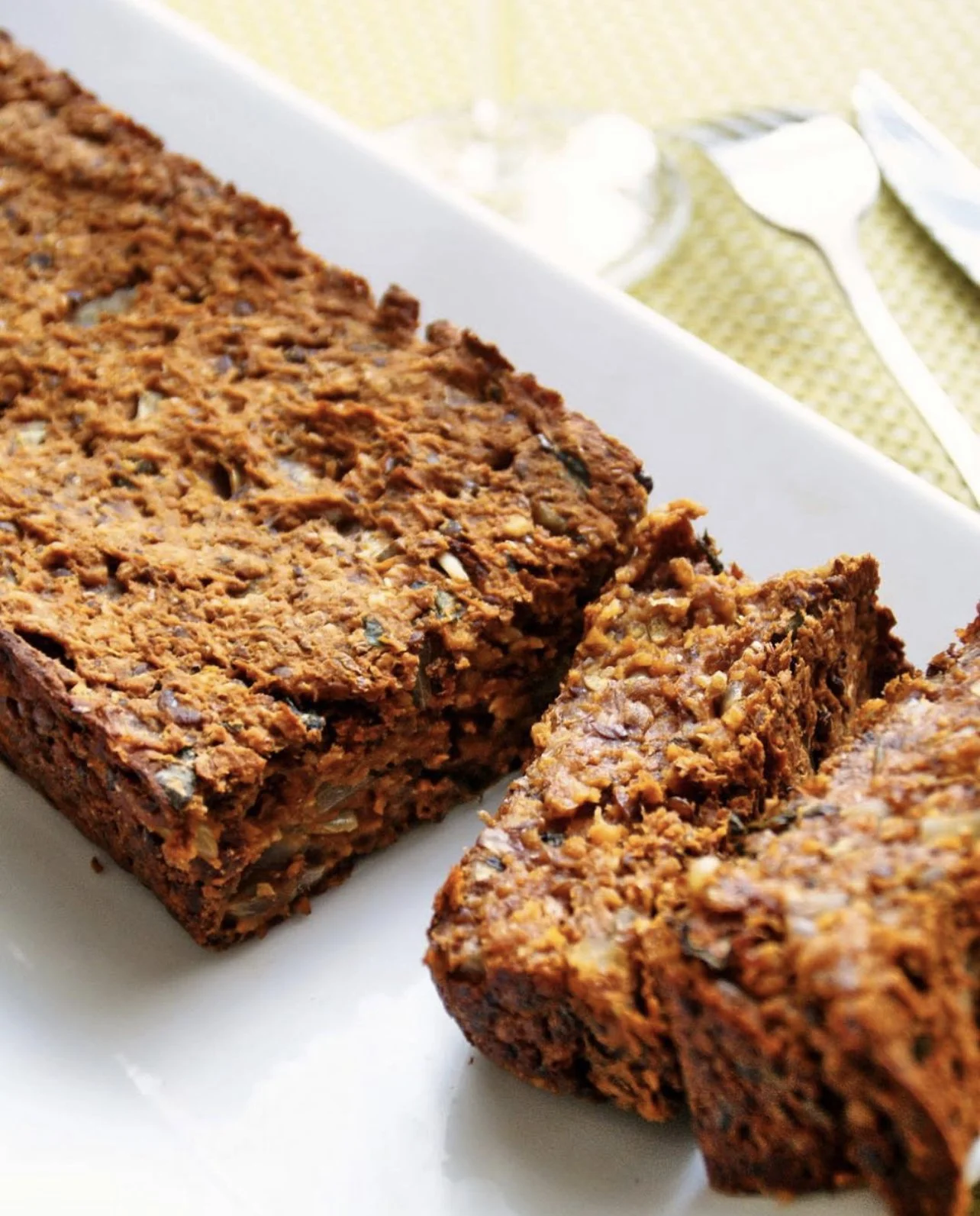 Lentil Mushroom Loaf