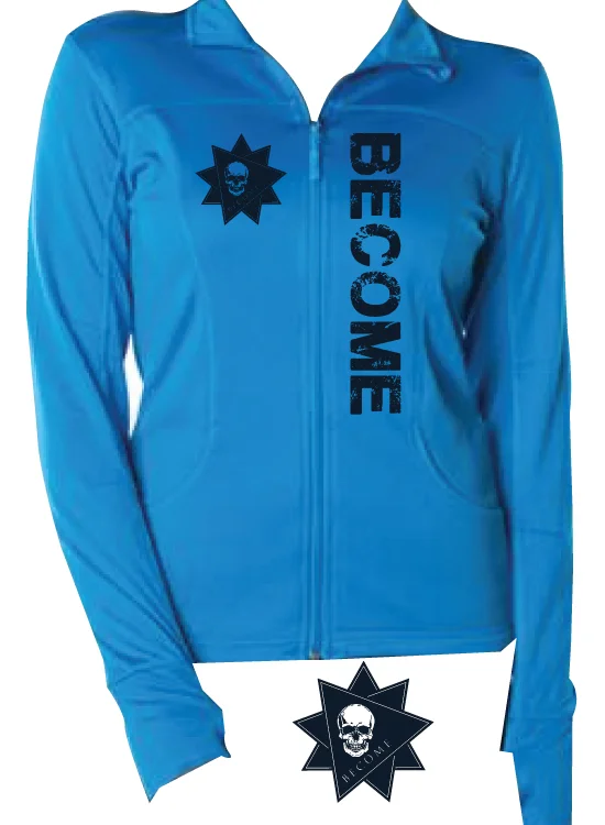 WOMENS POLY TECH ZIP-BECOME 