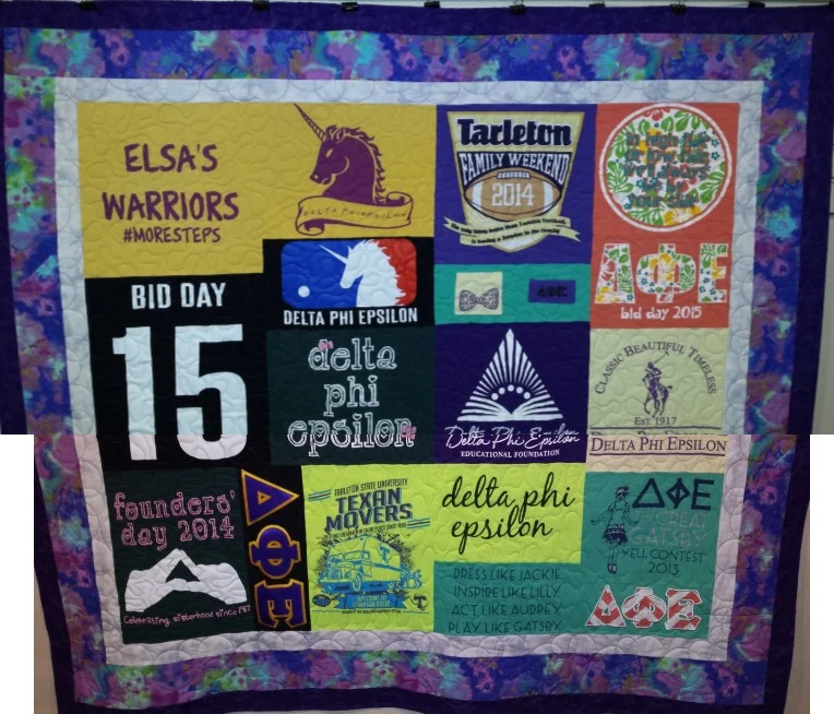 Collage College Sorority T-shirt
