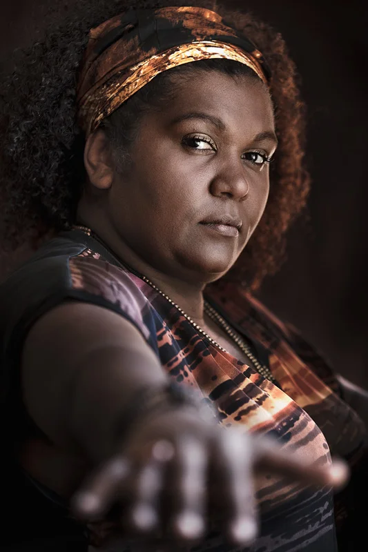 Image: Emma Donovan. Emma is a passionate single, songwriter and collaborative vocal artist whose musical expression is a fusion of roots, reggae and soul.