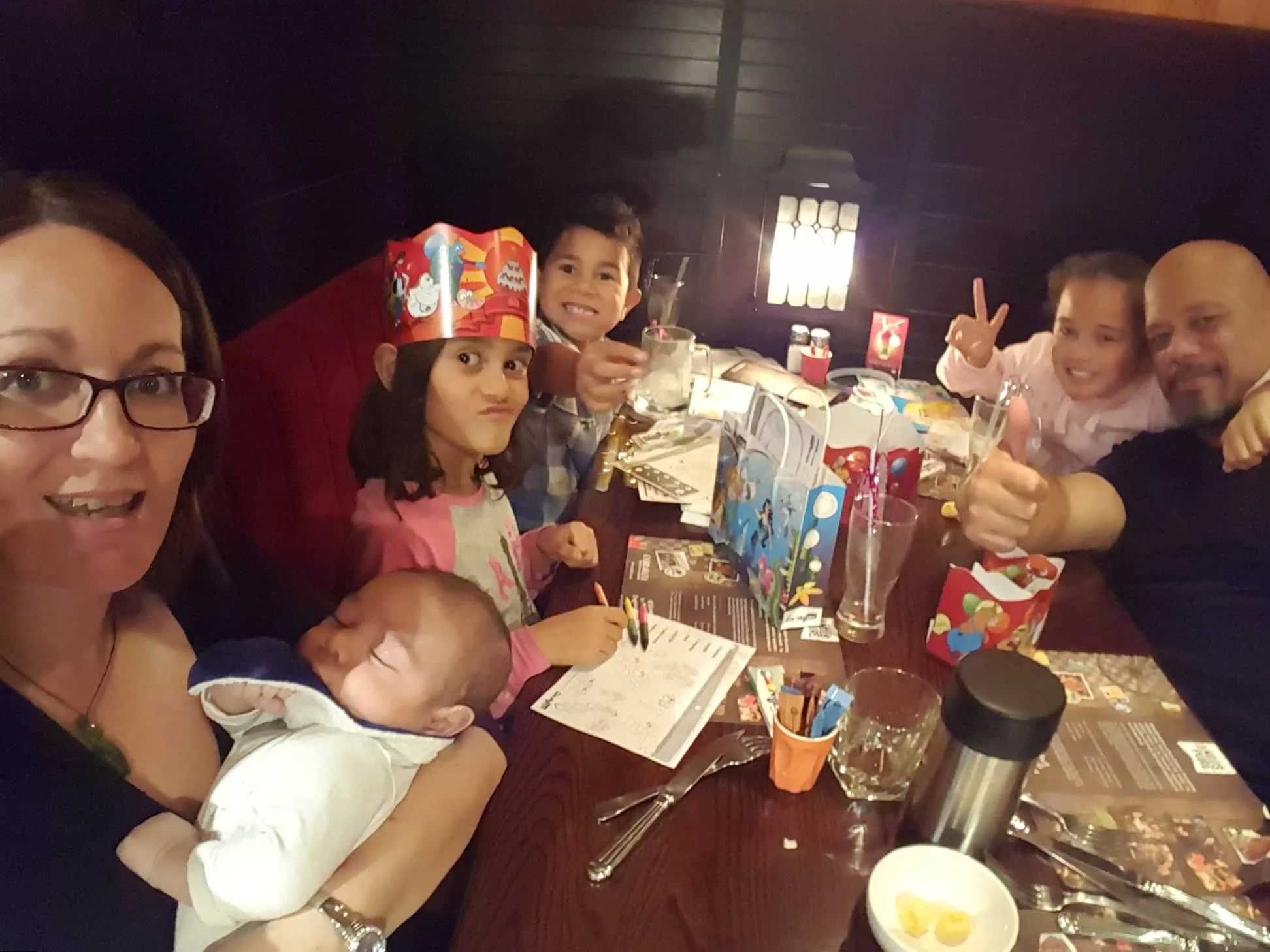 Melanie Sio and her whānau