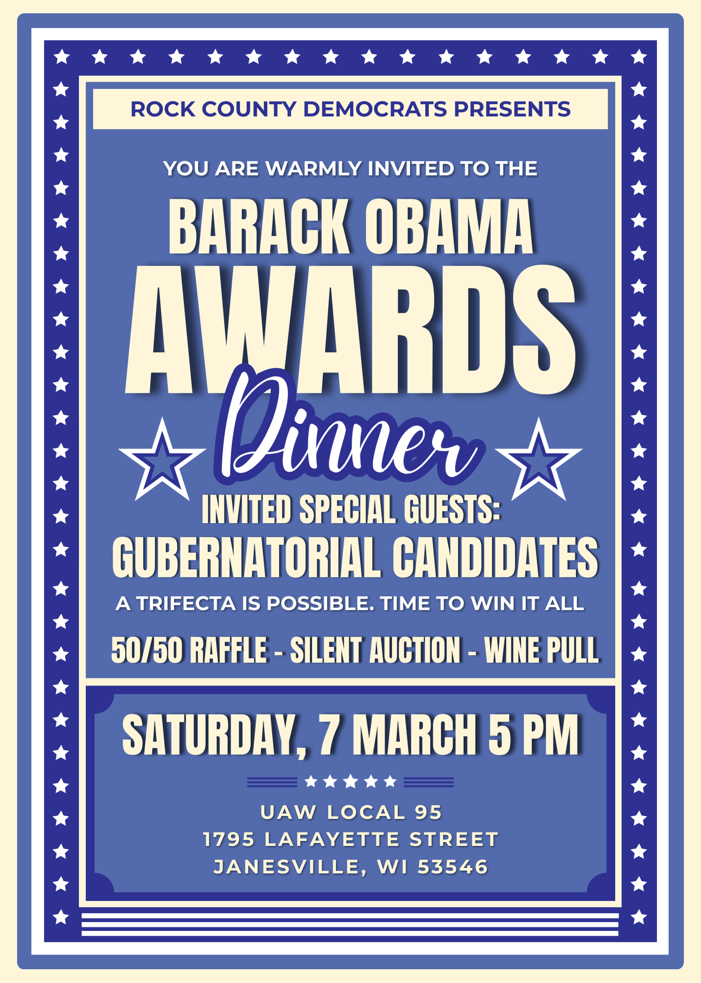 3rd Annual Barack Obama Awards Dinner