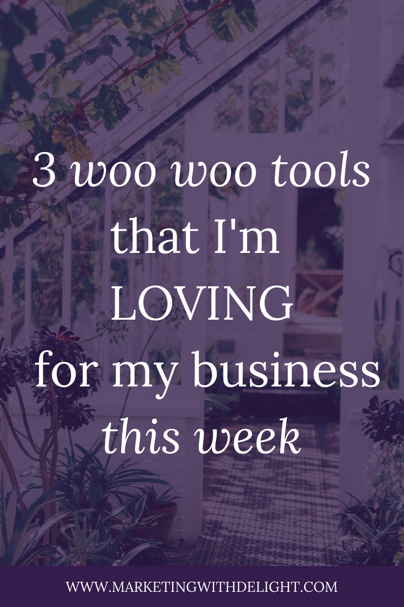 I believe that my attitude and energy are SO important for my business success. Here are 3 (unexpected) tools that I'm using to raise my vibration and support my biz this week.