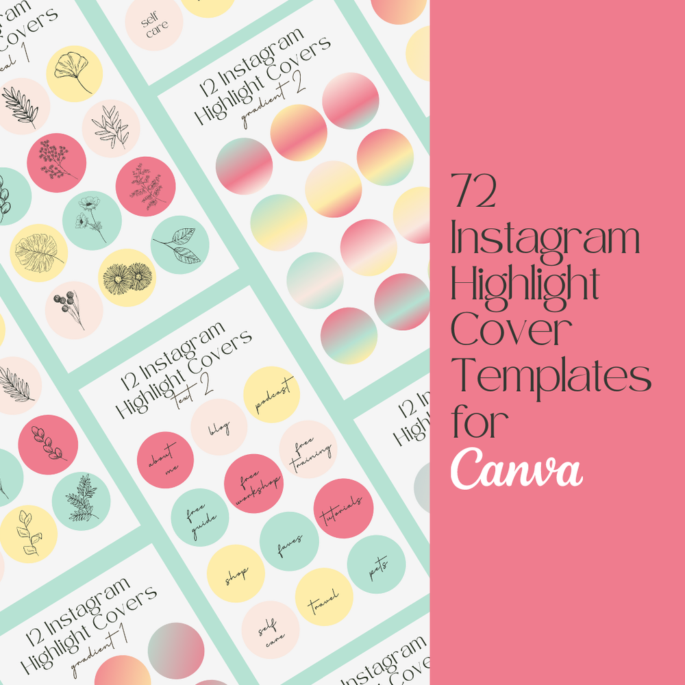 Instagram Highlight Cover Templates, Make Instagram Highlight Covers  Online