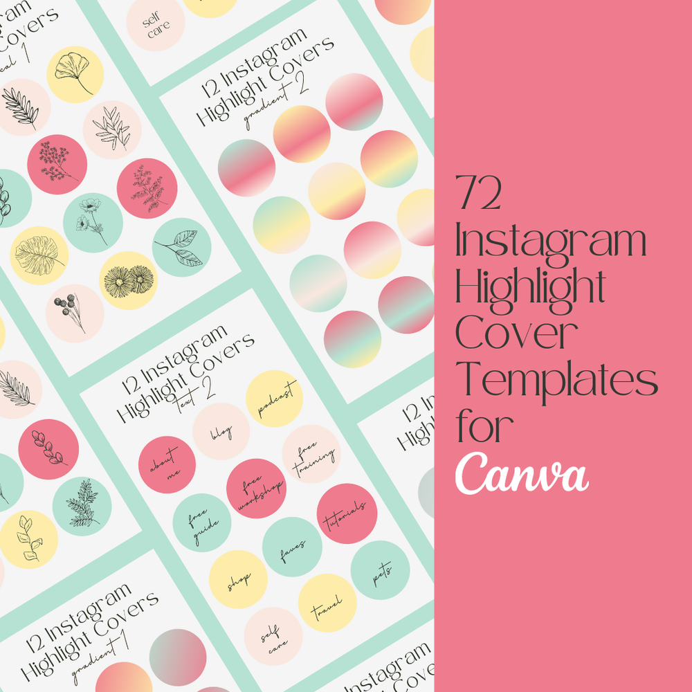 Instagram Highlight Covers Aesthetic: 100 Free Templates